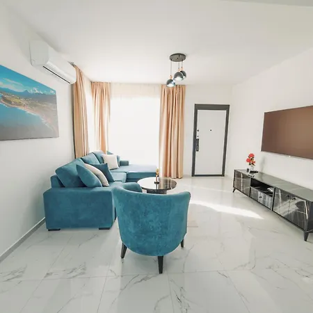 شقة Chic Blue With Terrace *