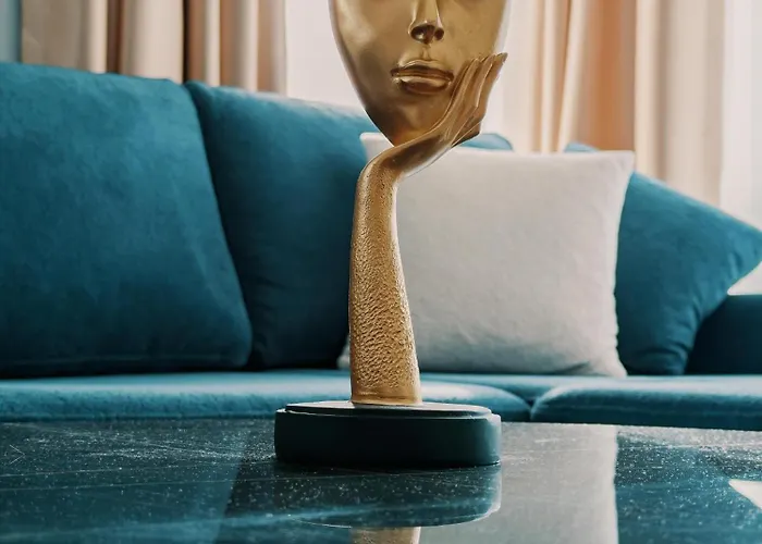 Chic Blue With Terrace شقة باراليمني